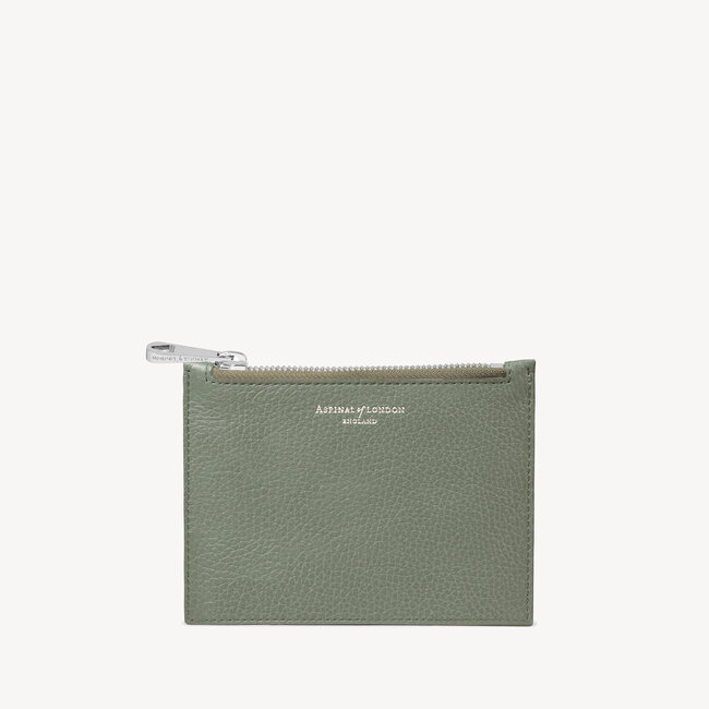 Small Essential Flat Pouch Sage Pebble