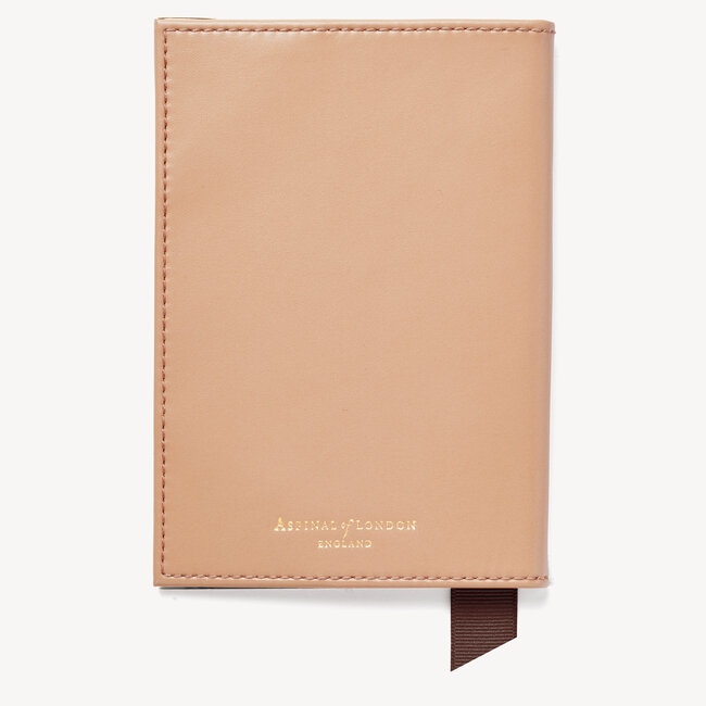 Passport Cover Smooth Sand