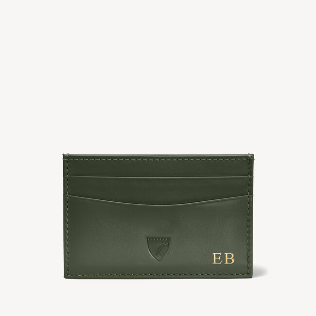 Slim Credit Card Case Smooth Evergreen