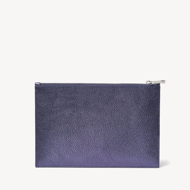Large Essential Flat Pouch Twilight Pebble