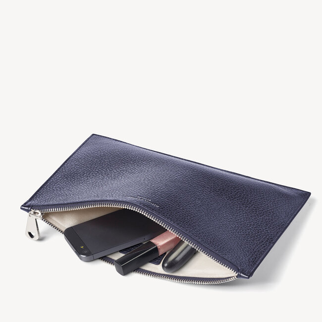 Large Essential Flat Pouch Twilight Pebble