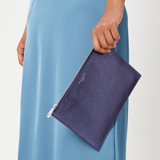 Large Essential Flat Pouch Twilight Pebble