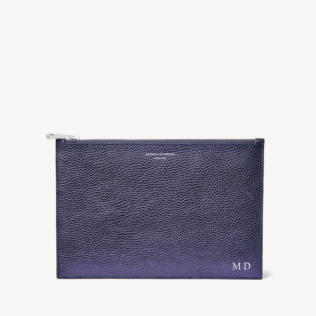 Large Essential Flat Pouch Twilight Pebble