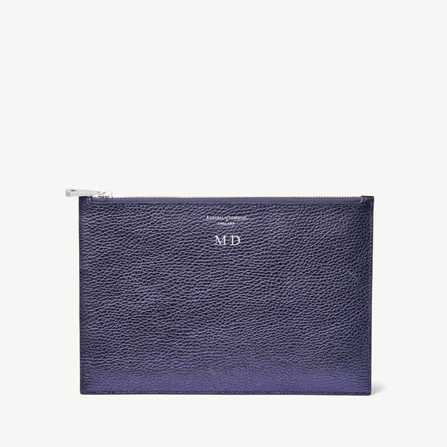 Large Essential Flat Pouch Twilight Pebble