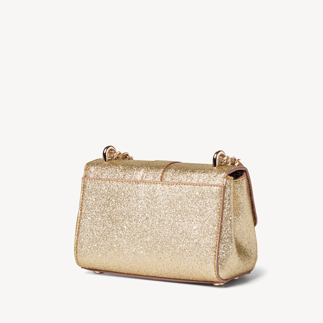 Micro Lottie Bag Champagne Glitter