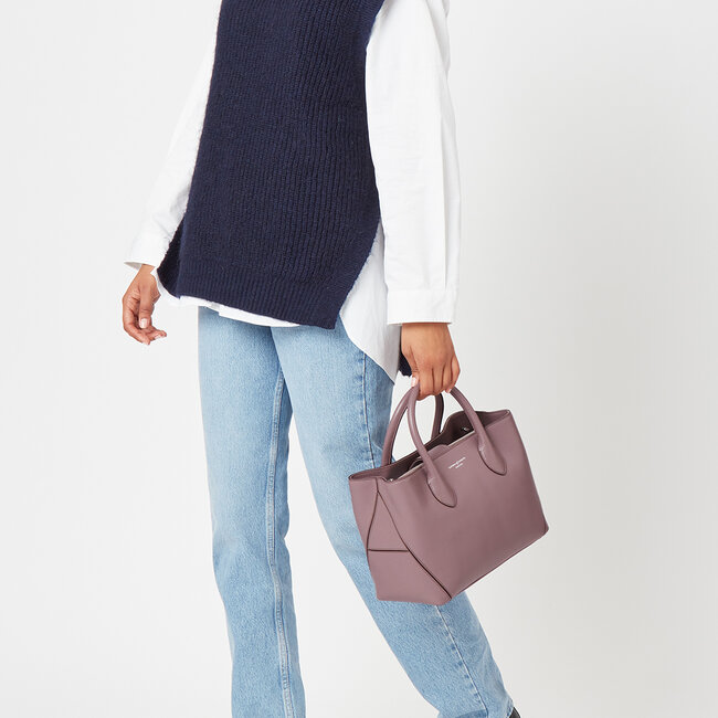Midi London Tote Heather Pebble
