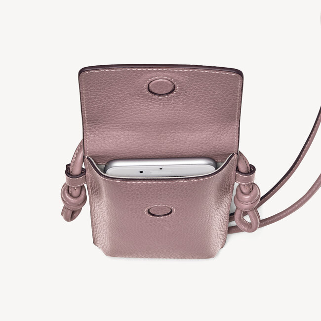 Ella Phone Pouch Heather Pebble