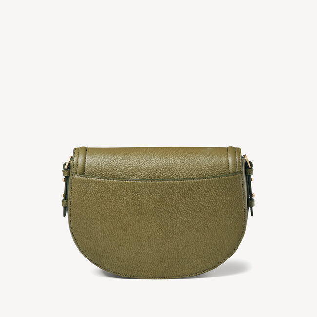 Stella Satchel in Fern Pebble | Aspinal of London