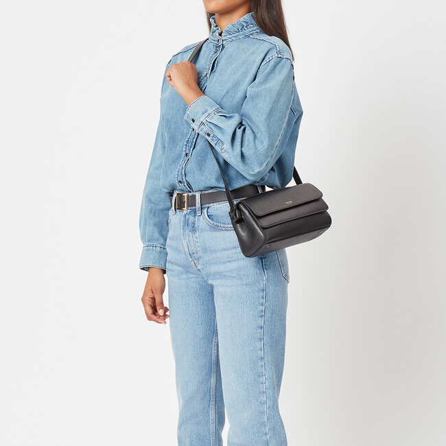 Hampton Bag Black Pebble