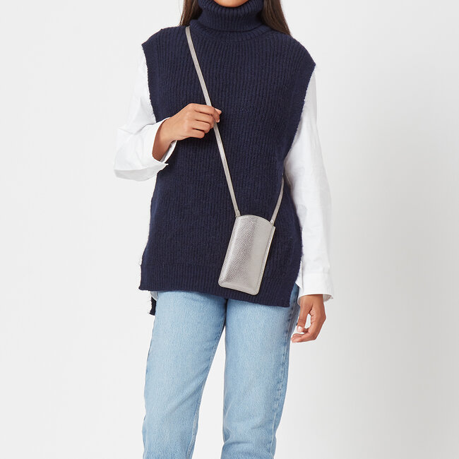 London Phone Case Silver Pebble