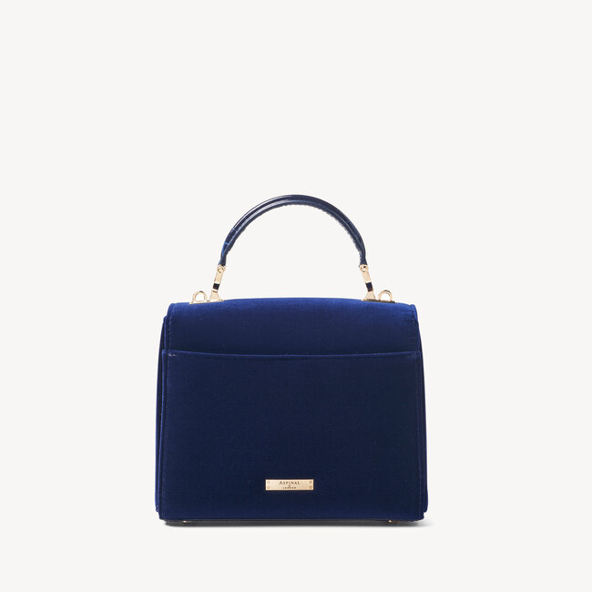 Midi Mayfair Bag Woodland Hand Embroidery on Velvet