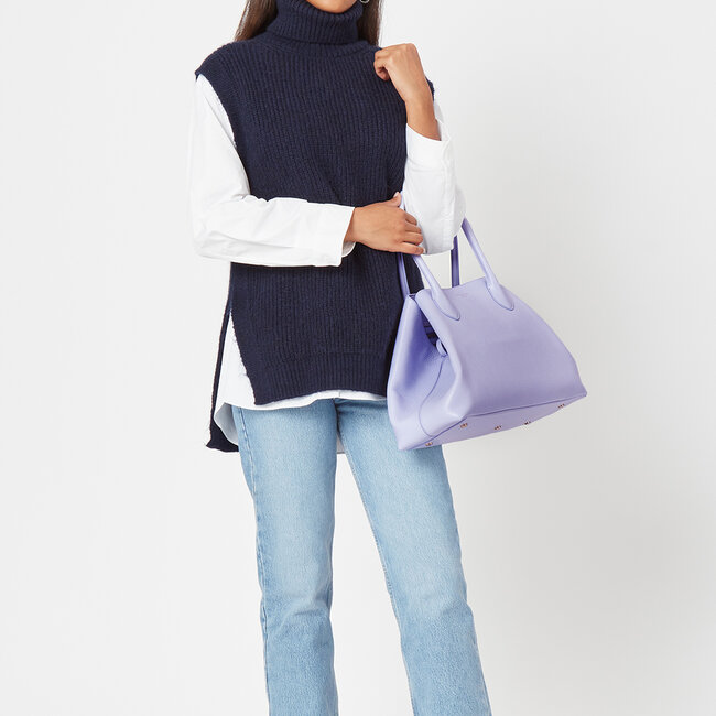 Paris Bag English Lavender Pebble