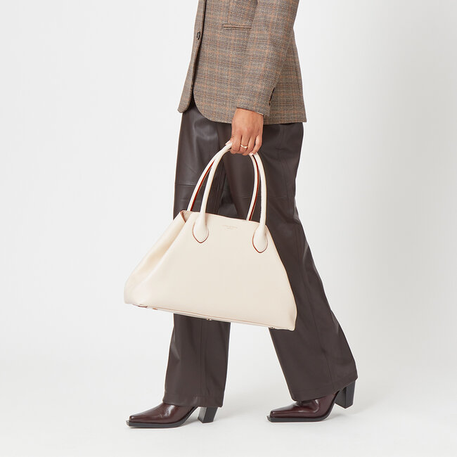 Paris Bag Ivory Pebble