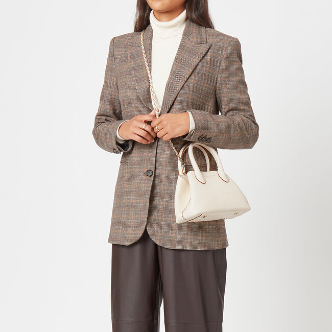 Mini Paris Bag Ivory Pebble