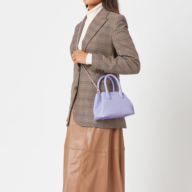 Mini Paris Bag English Lavender Pebble