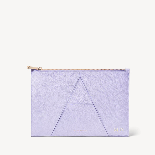 Large Essential 'A' Pouch English Lavender Pebble