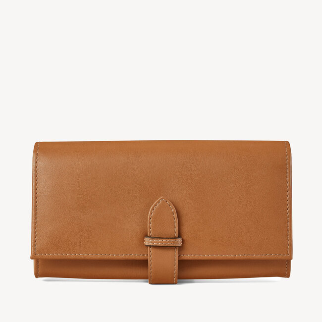 London Women’s Purse Wallet in Smooth Tan | Aspinal of London