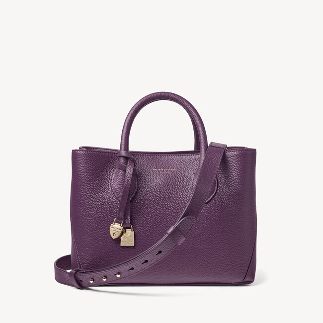 Midi London Tote Amethyst Pebble
