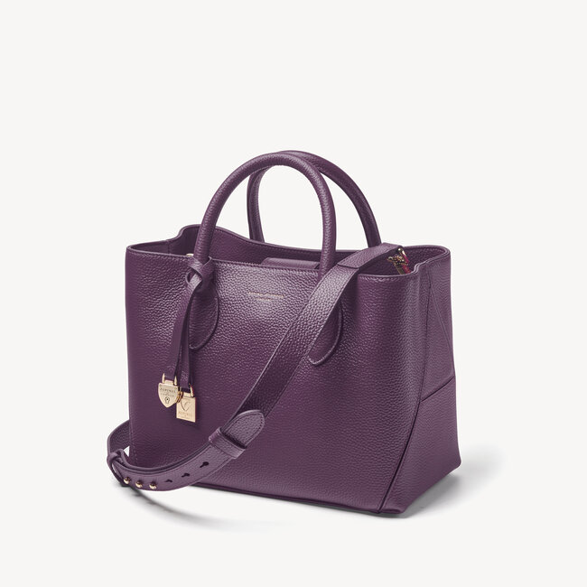 Midi London Tote Amethyst Pebble