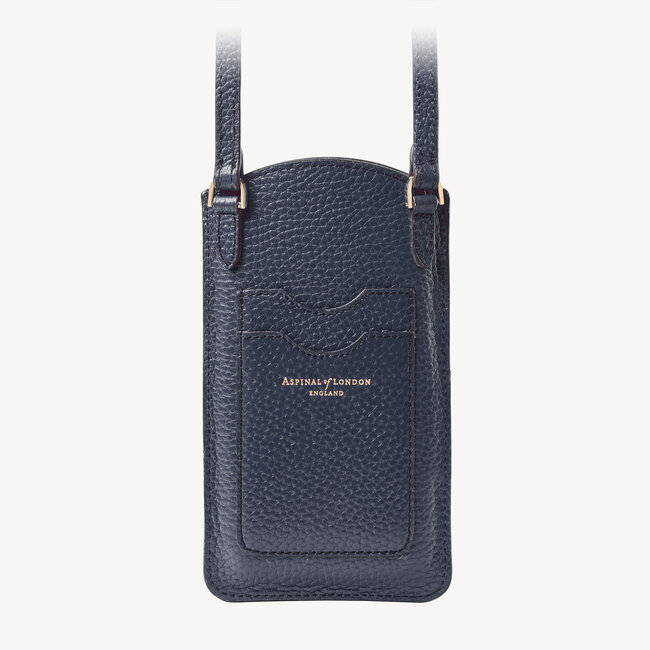 London Phone Case Navy Pebble