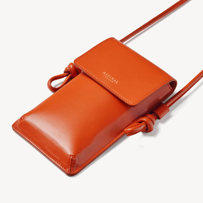 Ella Phone Pouch Smooth Marmalade