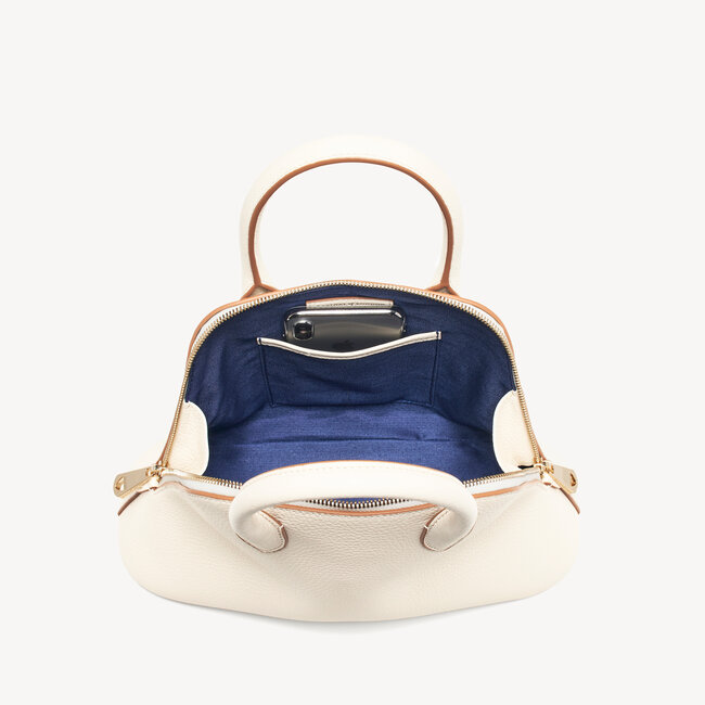 Holly Bag Ivory Pebble