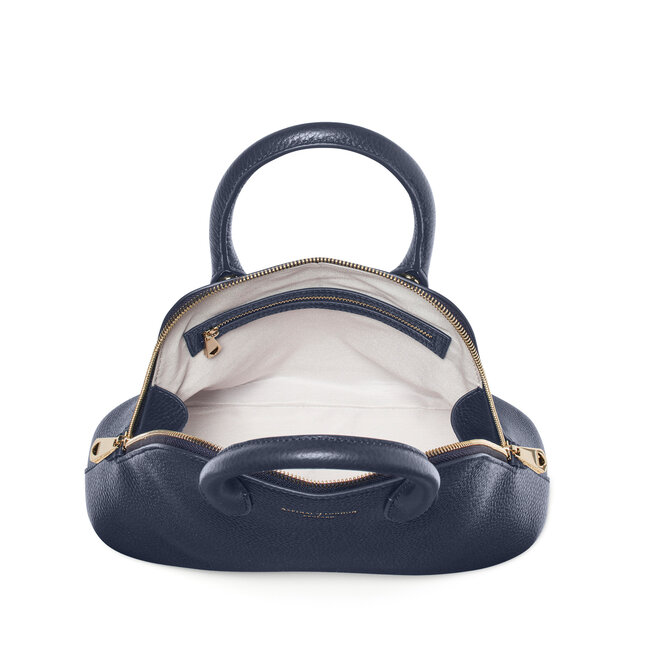Holly Bag Navy Pebble