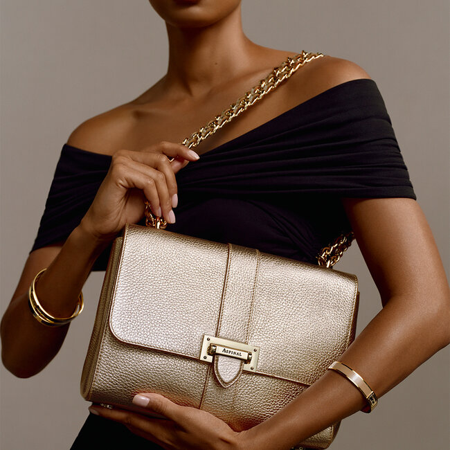 Large Lottie Bag Soft Taupe Pebble