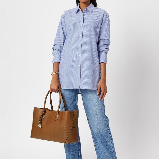 London Tote Tan Pebble