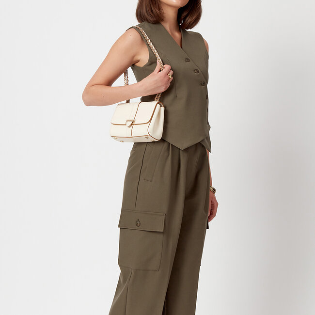 Lottie Bag Ivory Pebble