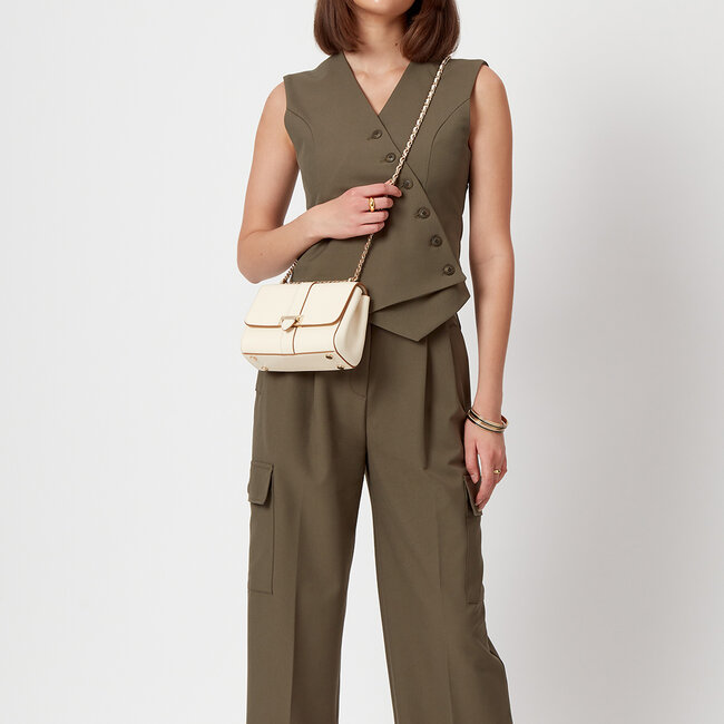 Lottie Bag Ivory Pebble