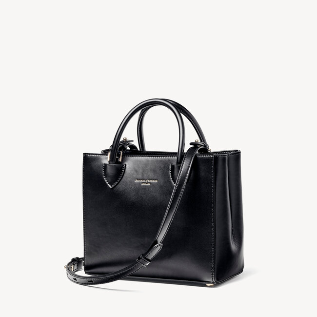Mini Madison Tote Smooth Black
