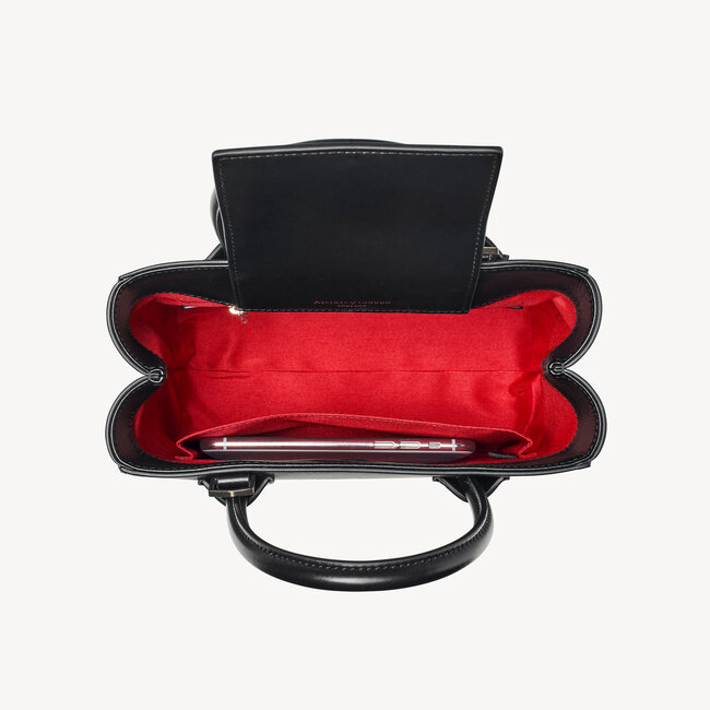 Mini Madison Tote Smooth Black