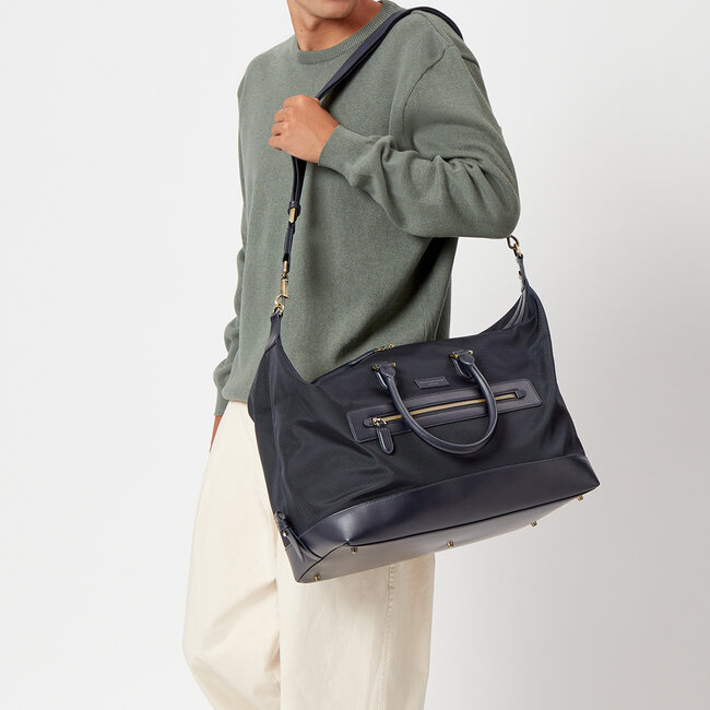 Men's Gym Bag Navy Nylon