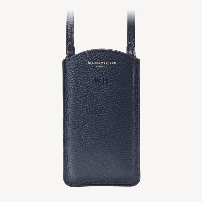 London Phone Case Navy Pebble