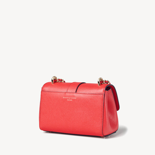 Micro Lottie Bag Dahlia Saffiano