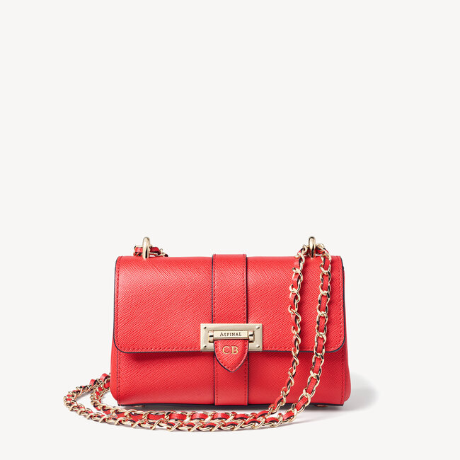 Micro Lottie Bag Dahlia Saffiano