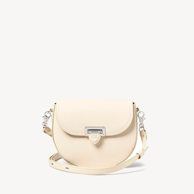 Portobello Bag in Smooth Ivory | Aspinal of London