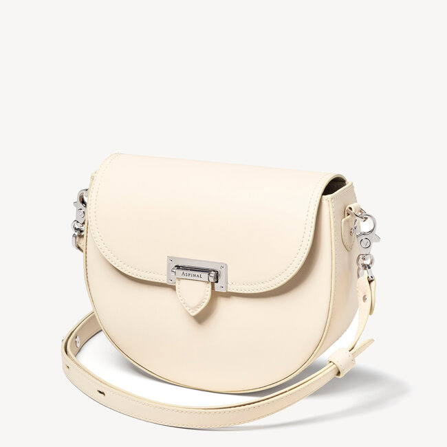 Portobello Bag in Smooth Ivory Aspinal of London