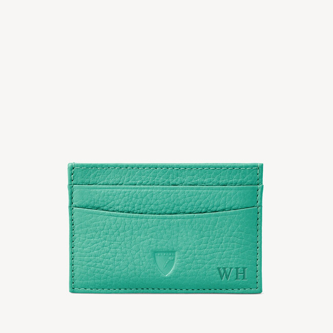 Slim Credit Card Case Chalkhill Blue Pebble