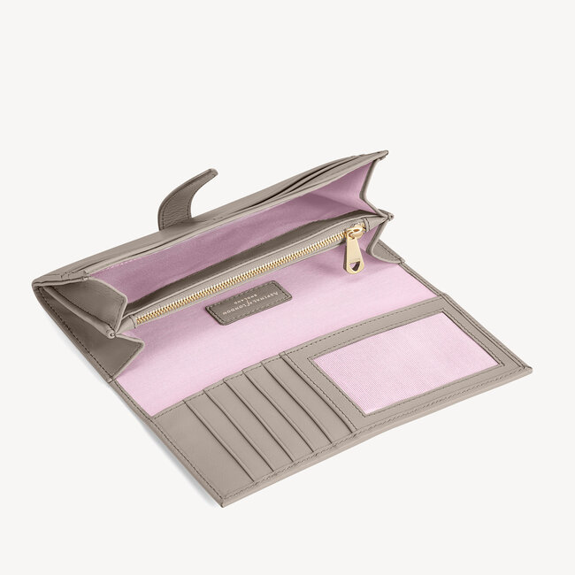 London Women's Purse Wallet Smooth Warm Grey