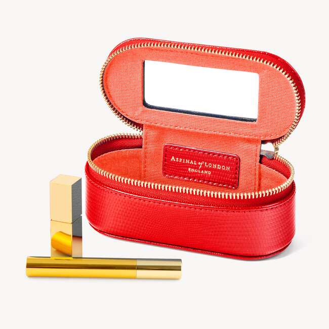 Handbag Tidy All Scarlet Silk Lizard