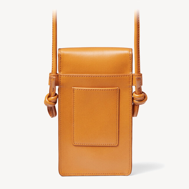 Ella Phone Pouch Smooth Mustard