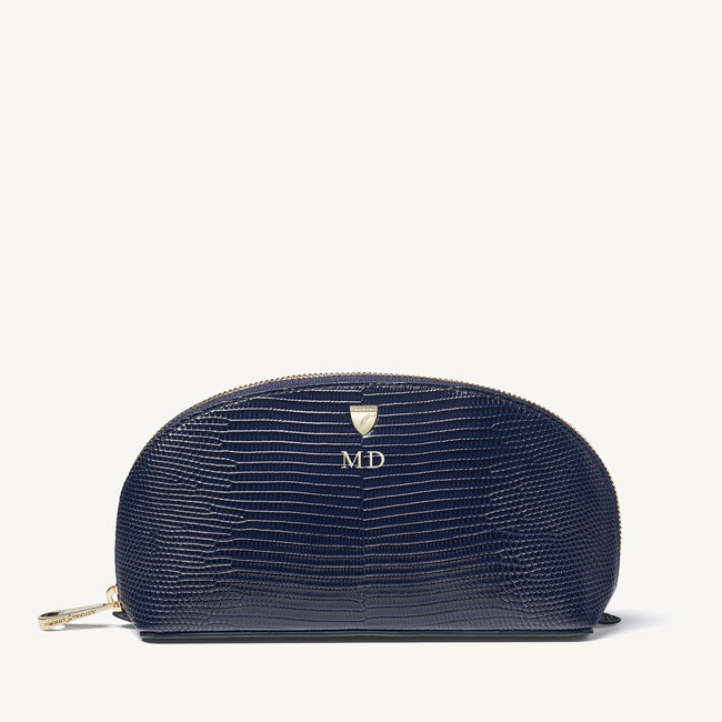 Small Cosmetic Case Midnight Lizard