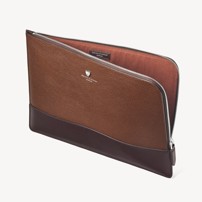 City Large Tech Folio Tobacco Pebble