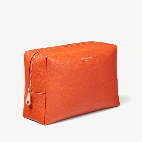 Orange Leather Large London Case Aspinal of London