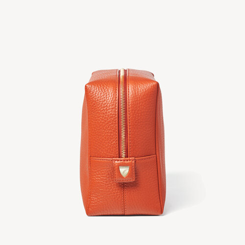Orange Leather Large London Case Aspinal of London