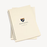 A5 Spiral Bound Writing Pad Refill NO COLOUR