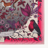 Robin Silk Scarf Magenta Pure Silk