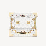 The Trunk Gold Crystals & Diamond Cut Transparent Acrylic